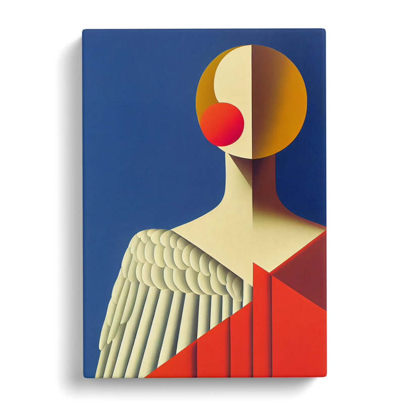 Abstract Angel - Wrapped Canvas, 60cm H x 40cm W x 3cm D