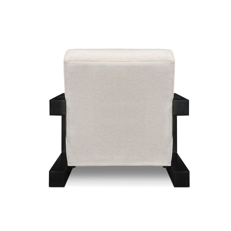 Fauteuil en cuir véritable Lofty, Canneberge (rêveur), Espresso