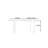 Durable solid wood dining table-116696297