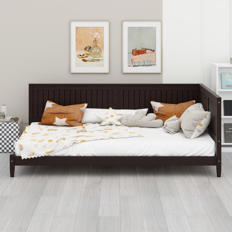 Wood Daybed/Sofa Bed, Full, Espresso