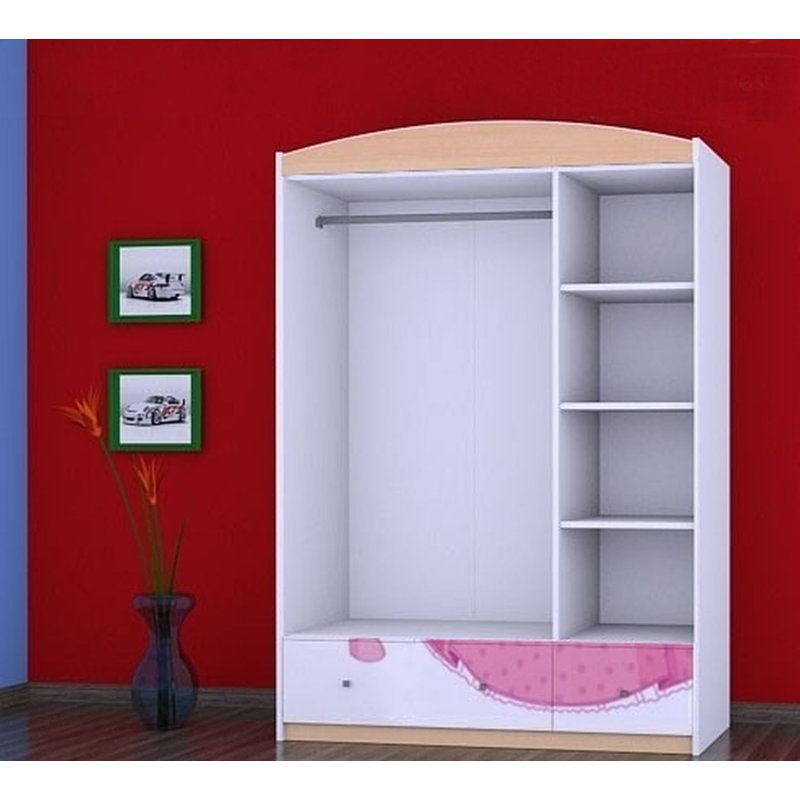 Remmington 3 Door Wardrobe, Beige