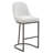 Penlope Upholstered Counter Stool with Metal Frame-314875372