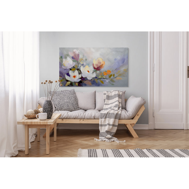 Bouquet de fleurs, H 18 po x l 36 po