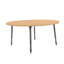 Adapte 48 Round Woodgrain Activity Table with Adjustable Tapered Legs-115943307-116975360