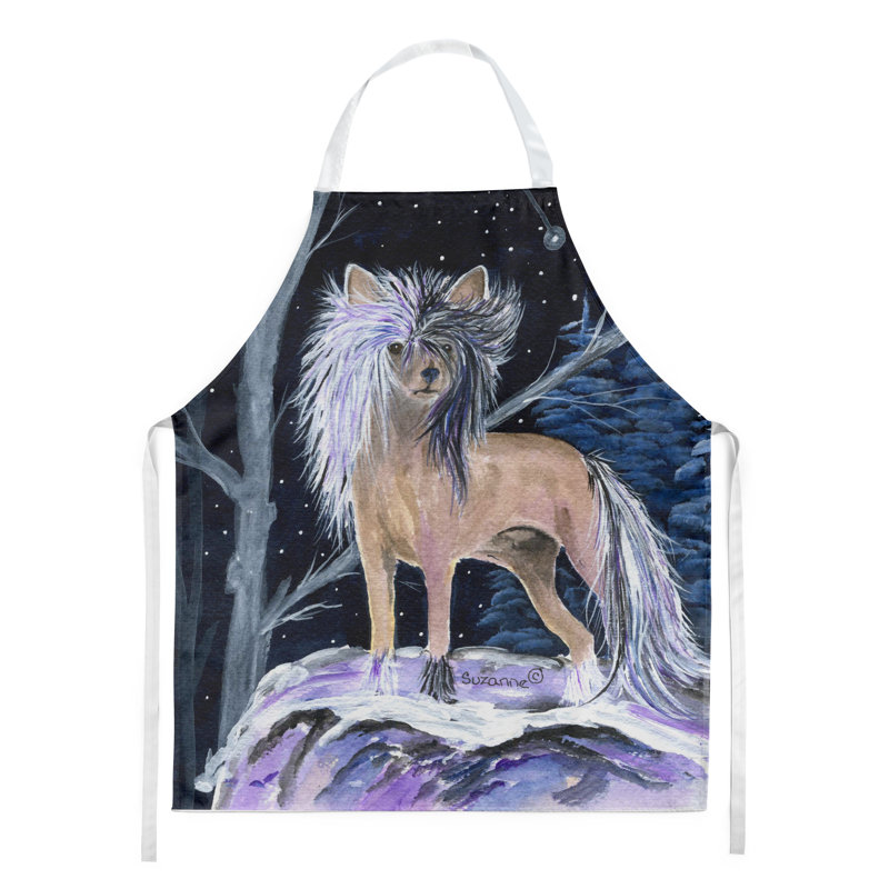 No Pattern Bib Apron