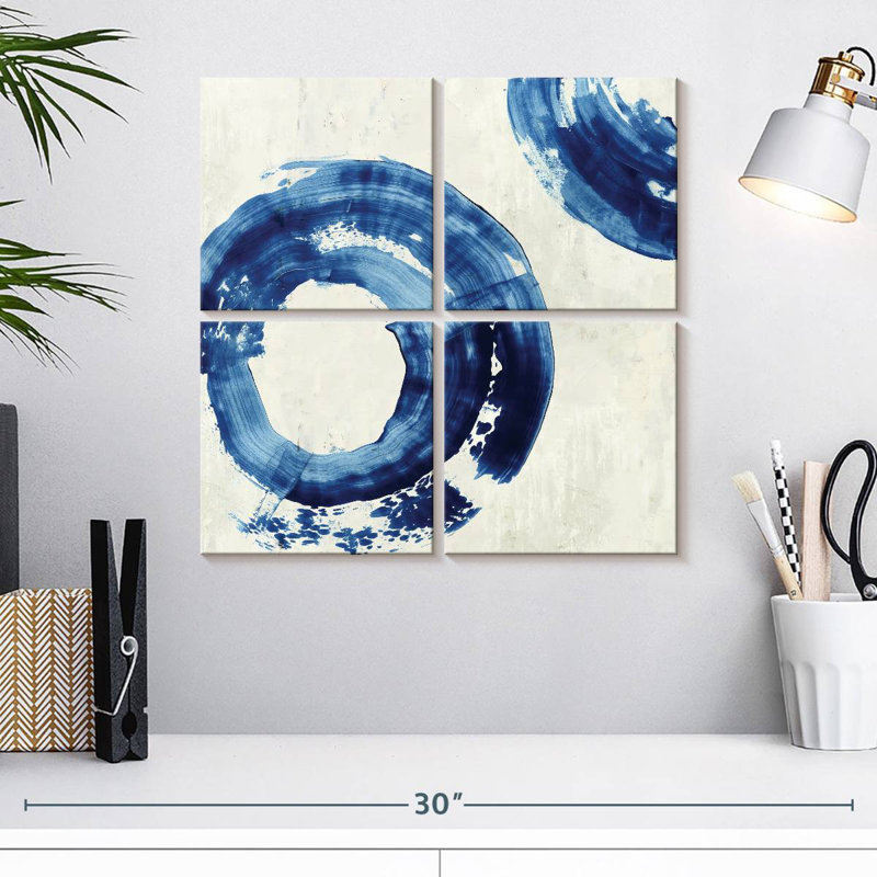 Avery Ring Stroke I, 18" H x 18" W