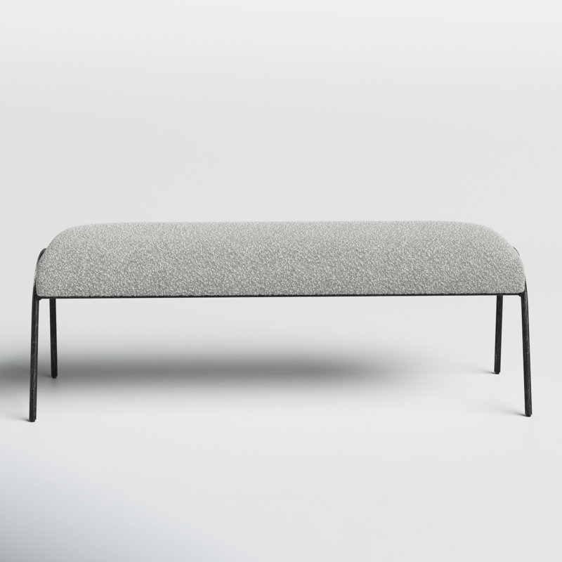 Campari Polyester Blend Upholstered Bench