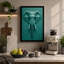 Elephant Head Sculpture Modern - Wrapped Canvas-1460668022-1460668017