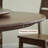 American style vintage solid wood dining table.-110081349