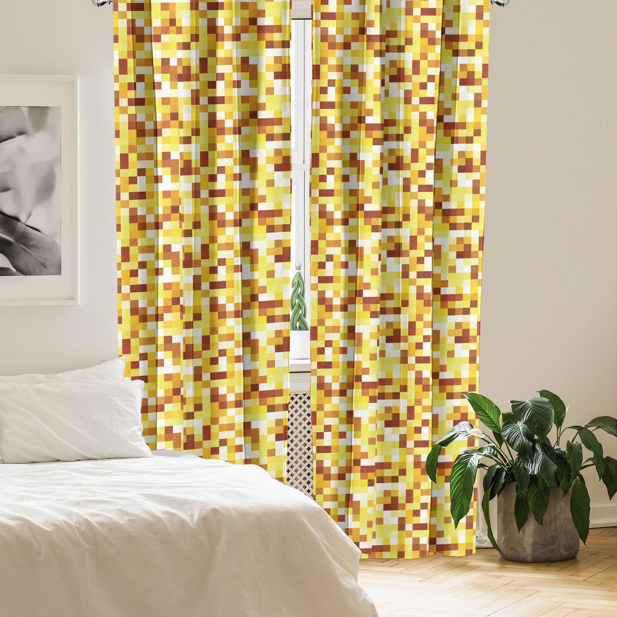 East Urban Home Abstract Curtains