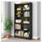 6-Tier  Library Bookshelf With Storage For Living Room, Office, Bedroom-1694071968-1694071981