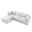 Canapé modulaire rembourré en L 114 po 4 places avec méridienne 114 po avec méridienne, blanc-2055568532-2056251357