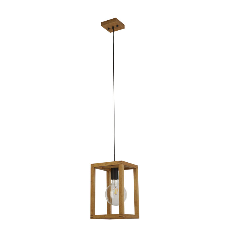 Svetlana 1 - Light Natural Square/Rectangle Pendant