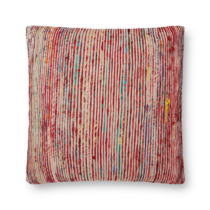 Hippocrates Decorative Throw Pillow, Down Blend, Red
