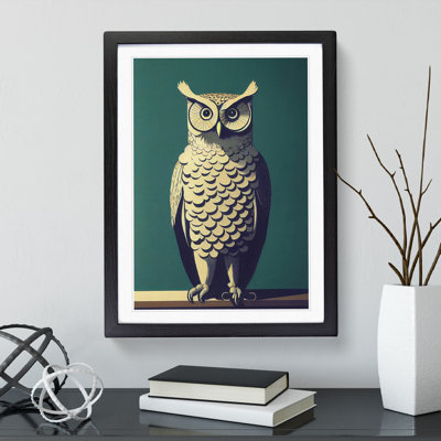 An Exciting Owl - Wall Art