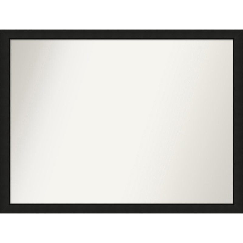 Phil Solid Wood Wall Mirror, Rectangle, 34.25" x 45.25"