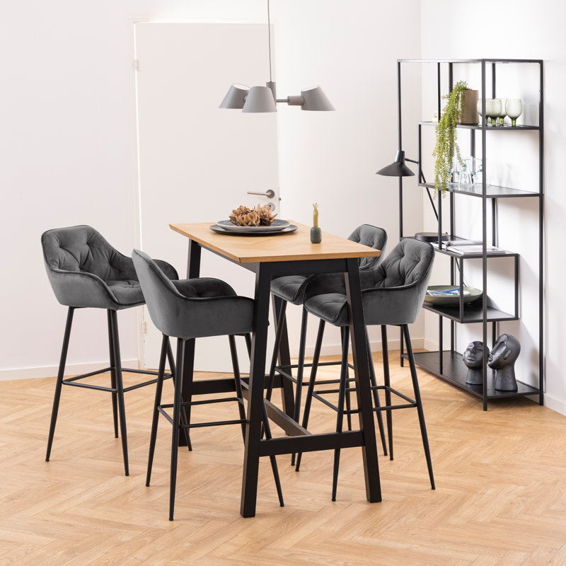 Anjalena 185 cm H x 114 cm W Standard Bookcase