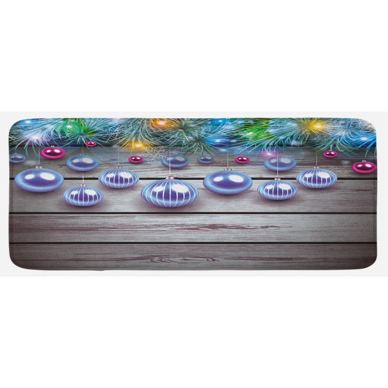 Modern & Contemporary Polyester Kitchen Mat