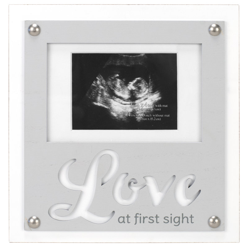 Sinderen Gray Wood Matte Picture Frame