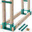 Ensemble de support de rangement pour bûches de bois d'extérieur 2X4
