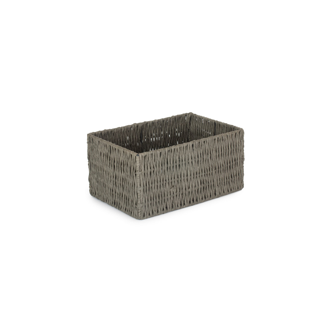 Wicker Paper Rope Storage Basket