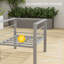 68cm Wide L-Shaped Patio Sofa with Cushions