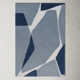 Sean Abstract Handmade Tufted Wool Light Blue/Navy/Light Slate Area Rug