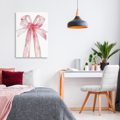 Illustration aquarelle de l'aquarelle rose, design par LSR Design Studio