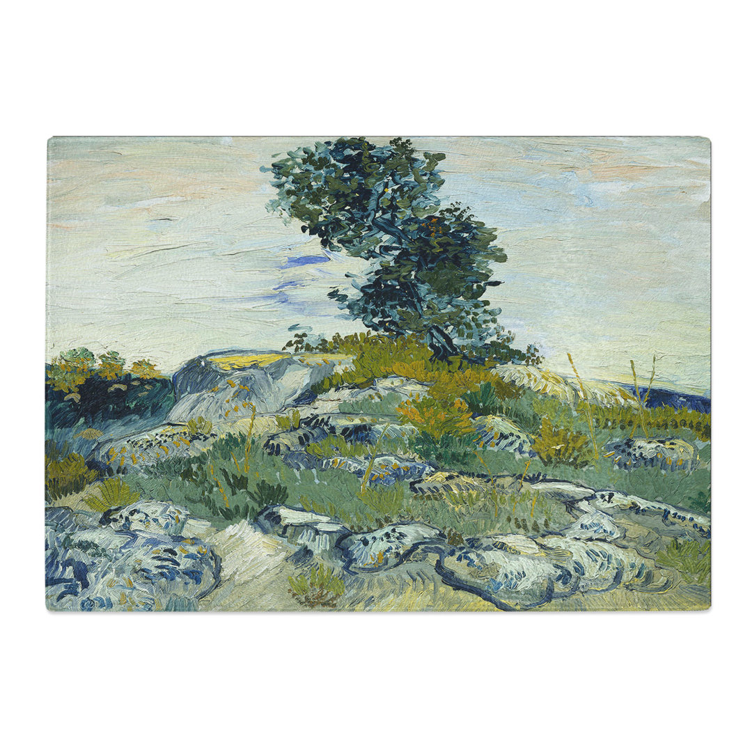 The Rocks by Vincent Van Gogh Chopping Board