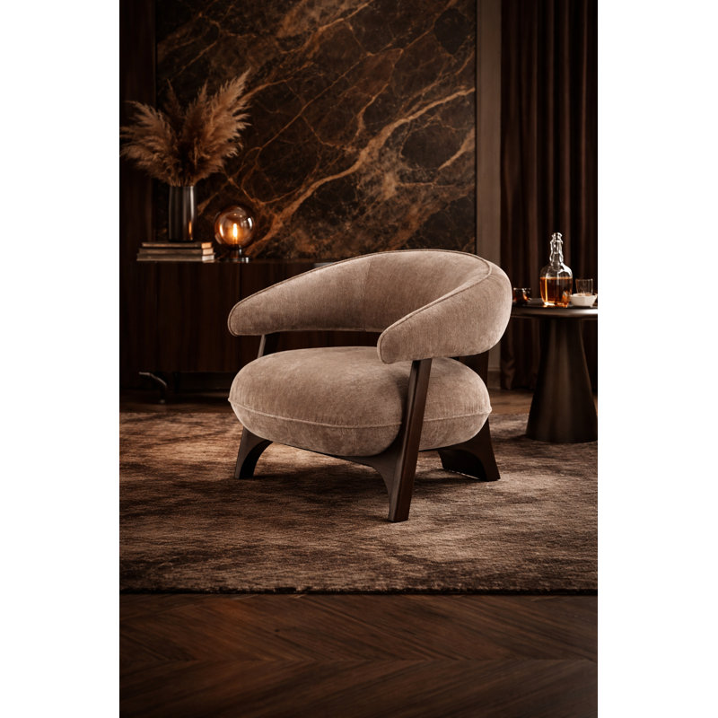 Fauteuil d'appoint rembourré Arden