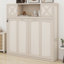 Lit escamotable avec armoires de rangement-1040743910