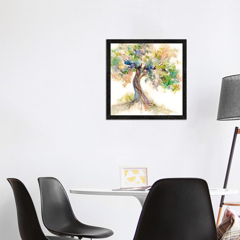 Tree Of Life by Carol Robinson - Painting on Canvas, Black Framed, 93.98 cm H x 93.98 cm W