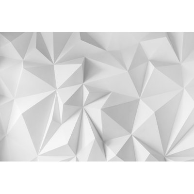 Background Of Polygons - Wrapped Canvas Print