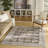 Leuchte Ivory Brown Vintage Indoor Rug-940396036
