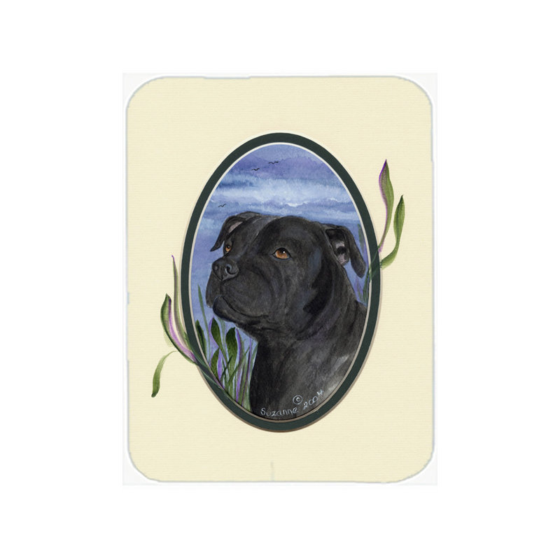Planche à découper en verre trésors caroline Staffie