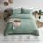 Solayne Washed Microfiber Duvet Cover Set, Soft Bedding with Zipper Closure and Corner Ties-1741523633-1741523638