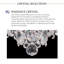 Crystal Empire 8 Light 30in x 38in Chandelier in White with Clear Radiance Crystals-2113843528-2113843531-2113843532