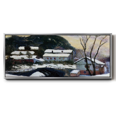 Sandviken, Norway, 1895 01- Framed Canvas