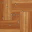 10Pcs Self-adhesive PVC Parquet Flooring Tiles Set-9083975