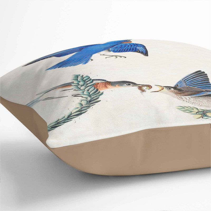 Square Throw Cushion, Stone, 55cm H x 55cm W x 20cm D