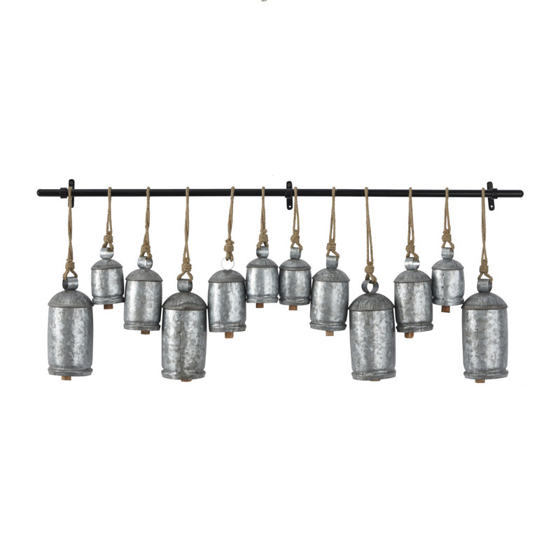 Cloches de vache Kristen, Argent argent