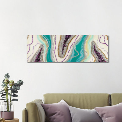 Agua Noche by Goga Studio - Panoramic Painting on Canvas