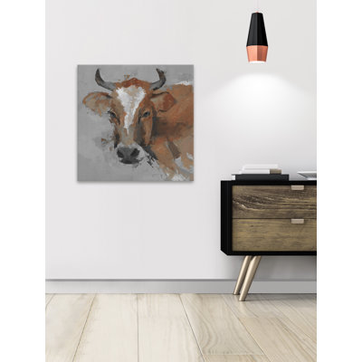 " Big Brown Cow " by Parvez Taj