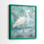 Impression encadrée Coastal Egret I-Premium - prête à être accrochée - aucun clou requis - aucun clou requis-779304412-779304384
