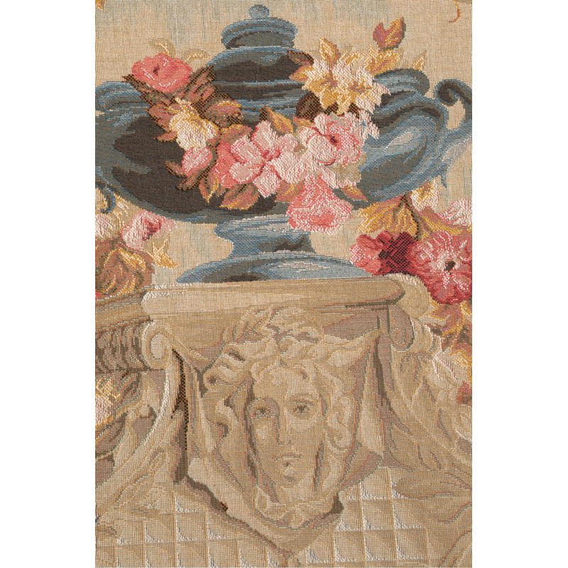 Beauvais Loom Woven Cotton Blend Wall Hanging