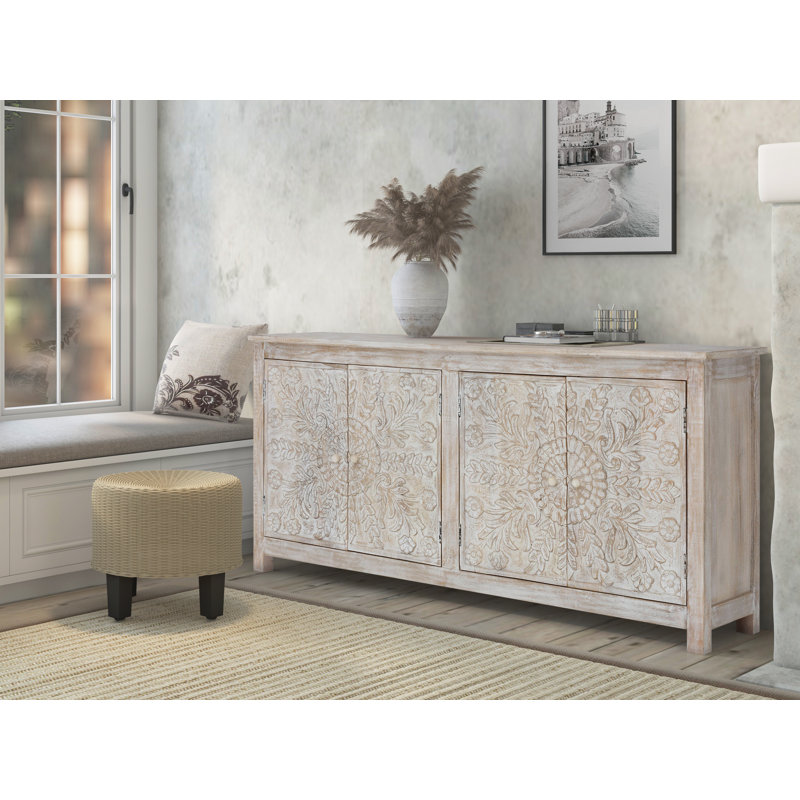 Denise 175cm Solid Wood Sideboard
