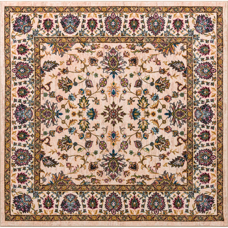Artez Oriental Indoor Rug, Square 7'10"