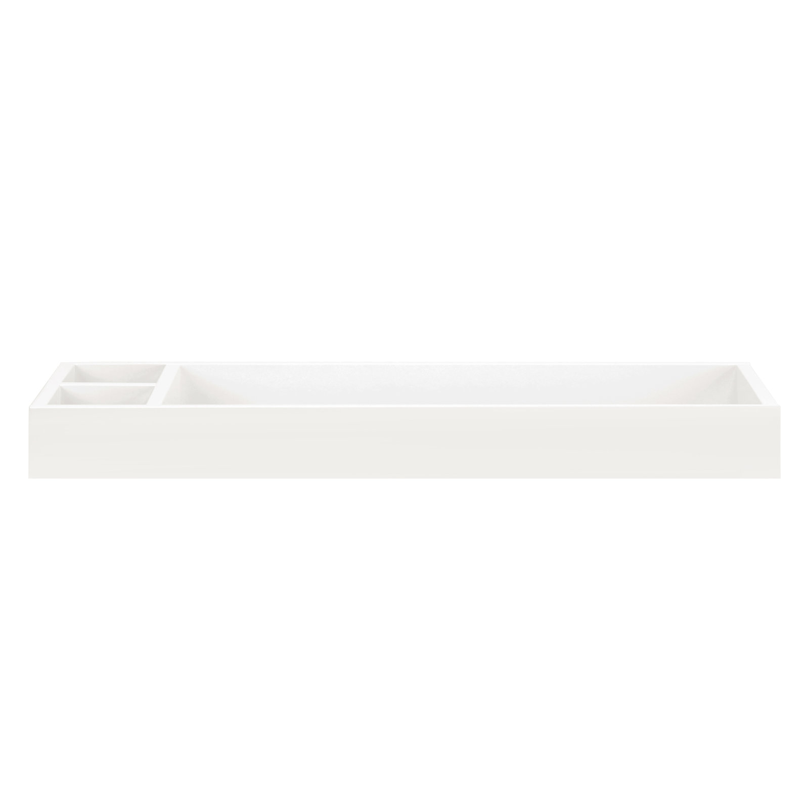Nifty Removable Changing Table Topper, Warm White