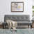 Simili cuir gris est en rupture de stock
