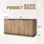 Armoire de rangement en rotin
